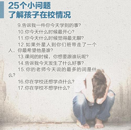 校园欺凌不能忍,你这样问问孩子,就能知道孩子挨不挨欺负!