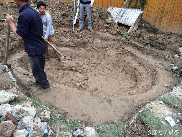 「庭院设计」自己动手在院子里建造一个生态池塘-完整步骤分享