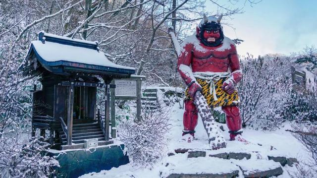 有一种冬天叫北海道,一池暖汤半壶清酒,看落雪纷飞