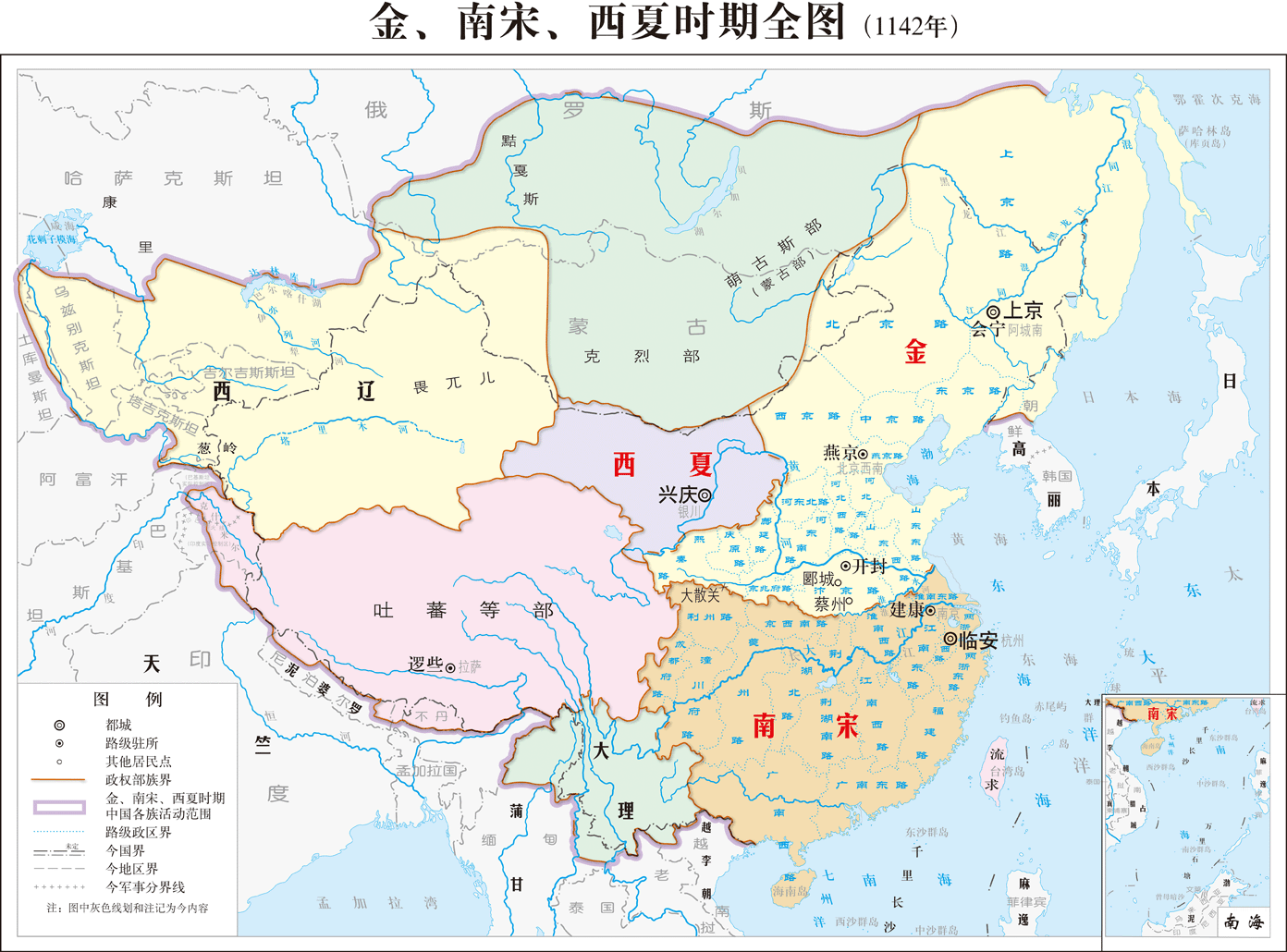 中国历代疆域变化一览看世间沧海桑田