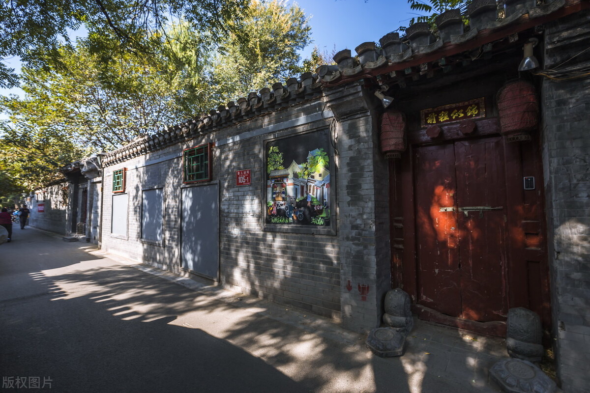 北京胡同风景图片素材_免费下载_jpg图片格式_VRF高清图片500868715_摄图网