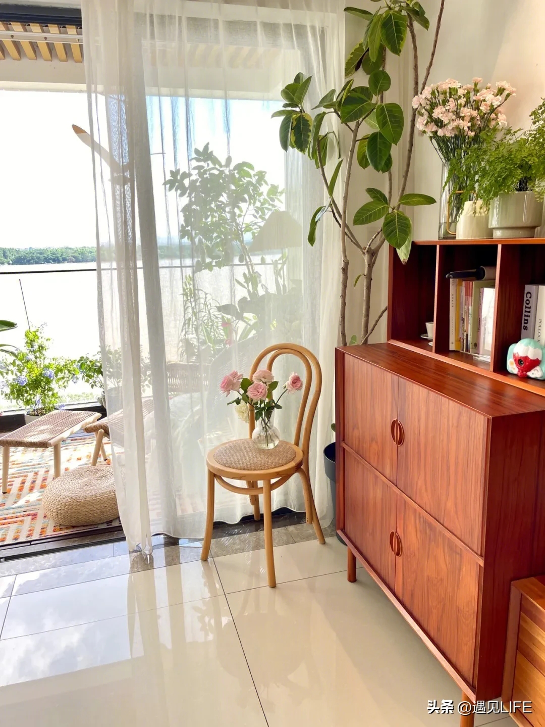 六楼通透明亮的家,像是住进了童话里